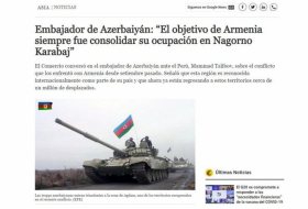 Famous Peruvian newspaper wrote about Armenian aggression  