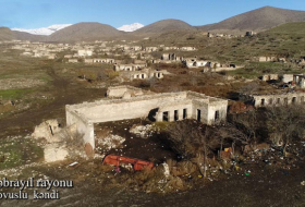   Hovuslu village of Azerbaijan’s Jabrayil district –   VIDEO    