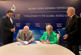  Nizami Ganjavi International Center, UN Geneva sign memorandum of cooperation 