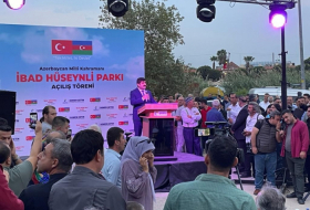 Park named after Azerbaijani national hero Ibad Huseynli inaugurated in Turkiye