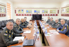   Delegations of defense ministries of Azerbaijan and Serbia hold working meeting  