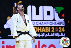  Azerbaijani judoka Zelym Kotsoiev crowned World Champion in Abu-Dhabi  