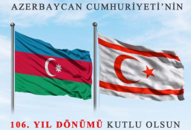 President of Northern Cyprus congratulates Azerbaijan on Independence Day