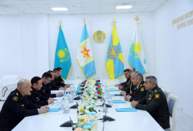 Azerbaijani military delegation visits Kazakhstan 