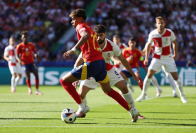 Spain defeat Croatia 3-0 in Group B game at EURO 2024