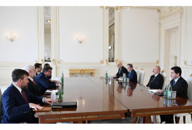   President Ilham Aliyev receives Assistant Secretary of State James O’Brien  