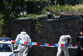 Serbian officer shot with crossbow outside embassy