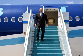  President Ilham Aliyev arrives in Türkiye for working visit 