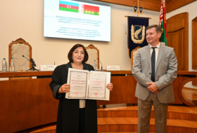 Speaker of Azerbaijan’s Parliament awarded title of Honorary Professor of Belarusian State University