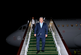 Prime Minister of Hungary Viktor Orban arrives in Azerbaijan