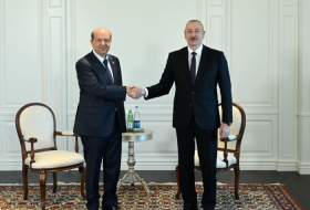  President Ilham Aliyev receives TRNC President in Shusha 