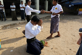 Myanmar president frees 83 political prisoners