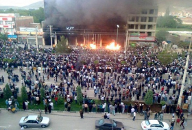 Riot erupts in Iran