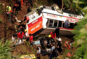At least 24 dead as Philippine bus plunges into ravine