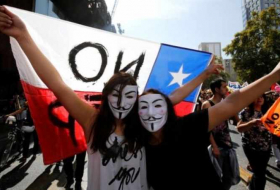 Chile pensions protest draws tens of thousands