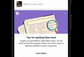 Facebook to tackle fake news with educational campaign
