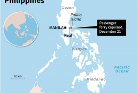 'Casualties' as ferry carrying 251 capsizes off Philippines