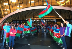 Azerbaijani Olympic Team headed to Brazil - PHOTOS