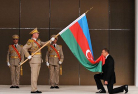 Azerbaijani president takes the oath