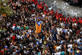 Metro, roads disrupted in Catalonia pro-independence protest