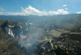 Indonesia air force plane crashes, killing all 13 on board