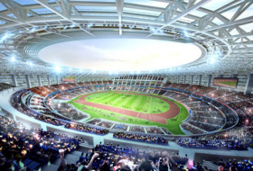 Construction of Olympic stadium in Baku to be completed by late February 2015