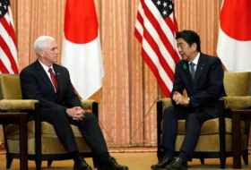 Pence reassures Japan of U.S. resolve on North Korea