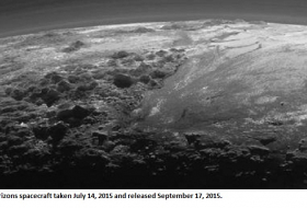 Mountains on Pluto believed to be ice volcanoes, scientists say