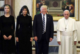 Donald Trump says 'we can use peace' after Pope Francis gifts him symbolic olive tree