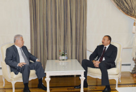 Ilham Aliyev meets Moldovan ex-president