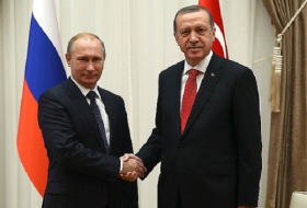 Erdogan, Putin discuss Syrian city of Aleppo over phone 