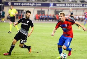 Azerbaijan’s Garabakh FC plays in draw with Czech Victoria - VIDEO