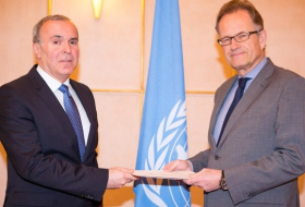 New permanent representative of Azerbaijan presents credentials to Director General of UN Office at Geneva