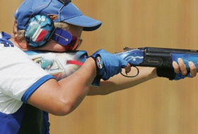 Swiss female shooter wins another gold medal at Baku European Games