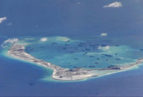 Australian military plane flies over disputed South China Sea