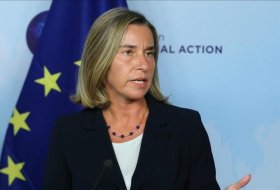 EU's Mogherini arrives in Kuwait amid Gulf crisis