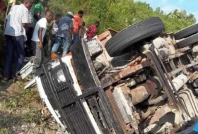 At least 34 killed in bus crash in northern Haiti
