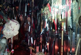 Cops arrest woman at home filled with 3,500 knives, swords