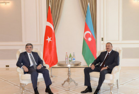 Azerbaijani President meets Turkish counterpart in Gabala