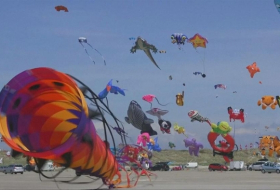 Thousands of kites fill the sky for annual festival - NO COMMENT