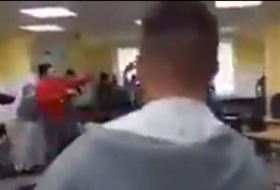 Mass brawl between refugees in registry center in Germany - VIDEO
