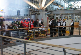 Hamburg Airport evacuated after over 50 people poisoned by unknown gas 