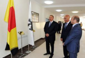 President attends opening of the Youth Centre in Siyazan