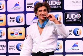 Azerbaijani judo fighter wins world bronze