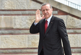 Turkish president arrives in Russia