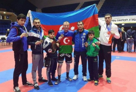 Azerbaijani kickboxer becomes 7-time European champion