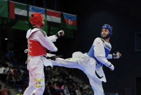 Taekwondo fighter Harchegani bags gold for Azerbaijan at Summer Universiade