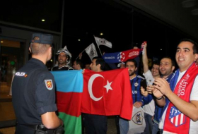 FC Qarabag arrive in Spain for Atletico Madrid match
