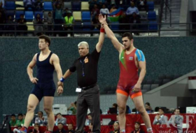 Azerbaijani Greco-Roman wrestlers win two medals at Takhti Cup