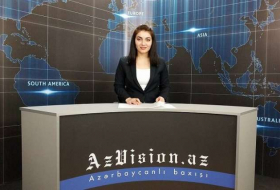 AzVision TV releases new edition of news in English for February 14 - VIDEO  